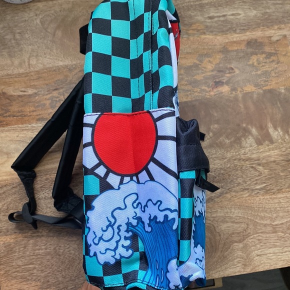 Childrens Demon Slayer Tanjiro BackPack - Picture 3 of 6